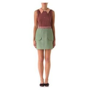 Mademoiselle Tara Wool Blend Skirt FR 36 / US 2-4